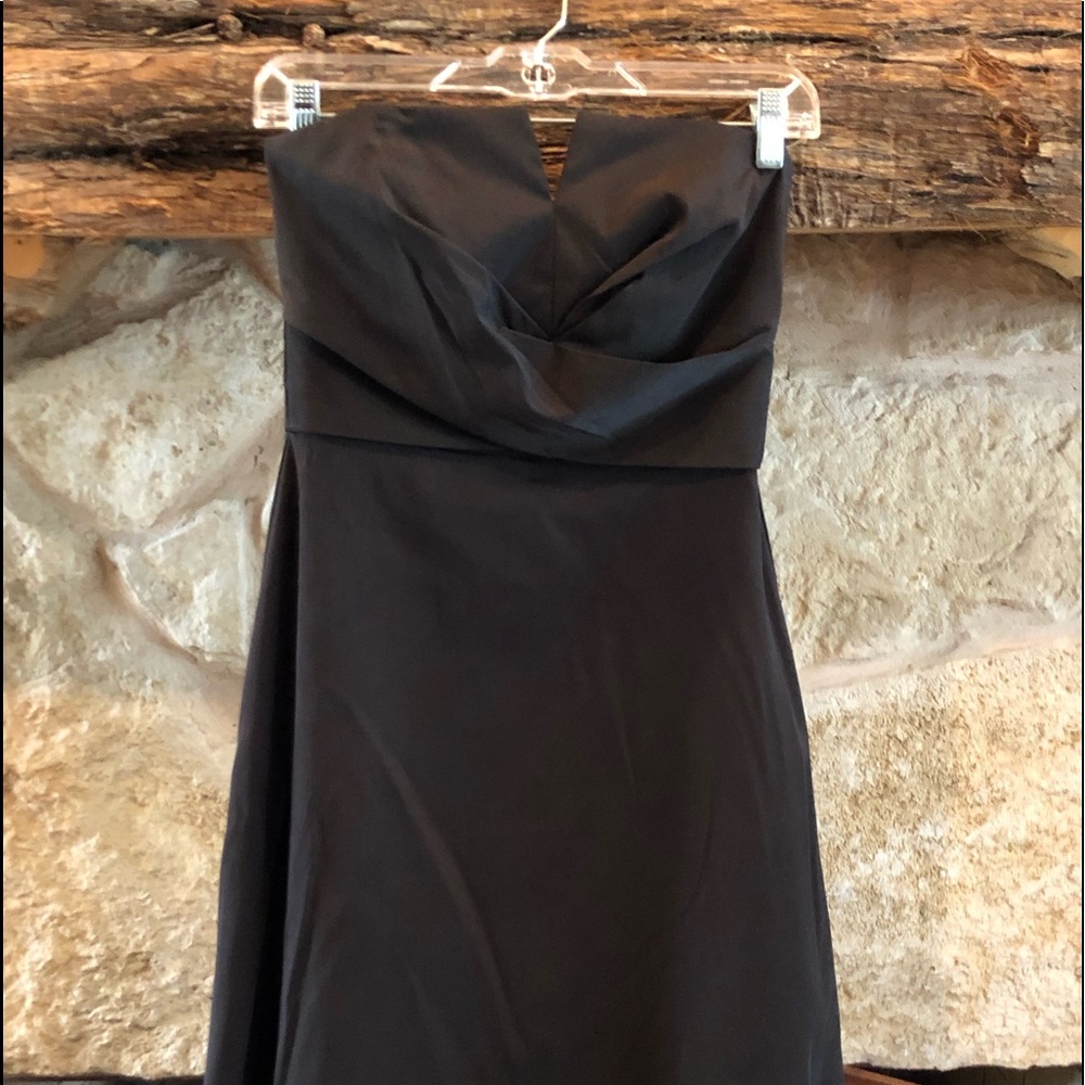 Strapless little Black Dress.